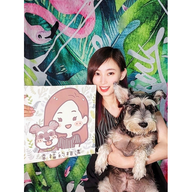 MiniGarden Q版寵物無框畫 | 客製手繪，珍藏最愛的回憶