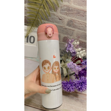 MiniGarden 客製化情侶手繪保溫杯｜紀錄專屬旅途的幸福時光