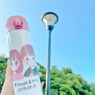 把彼此的笑容化成溫度，收藏專屬的幸福時光｜MiniGarden 客製化情侶手繪保溫瓶