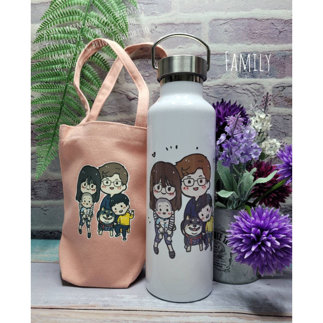 MiniGarden 客製化親子旅遊保溫瓶｜記錄專屬溫馨回憶