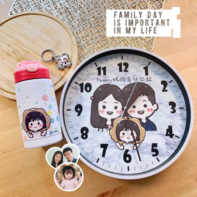 全家人再一起就是幸福｜小三口幸福人像客製化時