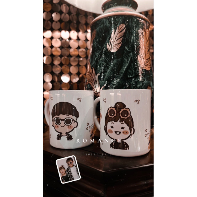 兄妹造型插畫鋼杯｜蠟筆頭日常瞬間變成紀念禮物 可愛插畫風客製化鋼杯，孩子的日常成為專屬回憶