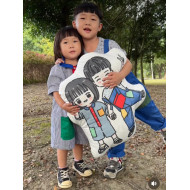 一個男生一個女生剛剛好｜幸福「好」字的客製化人形抱枕