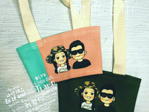 一袋在手，全糖回憶｜手繪飲料提袋的溫柔日常｜MiniGarden 客製化故事袋著走