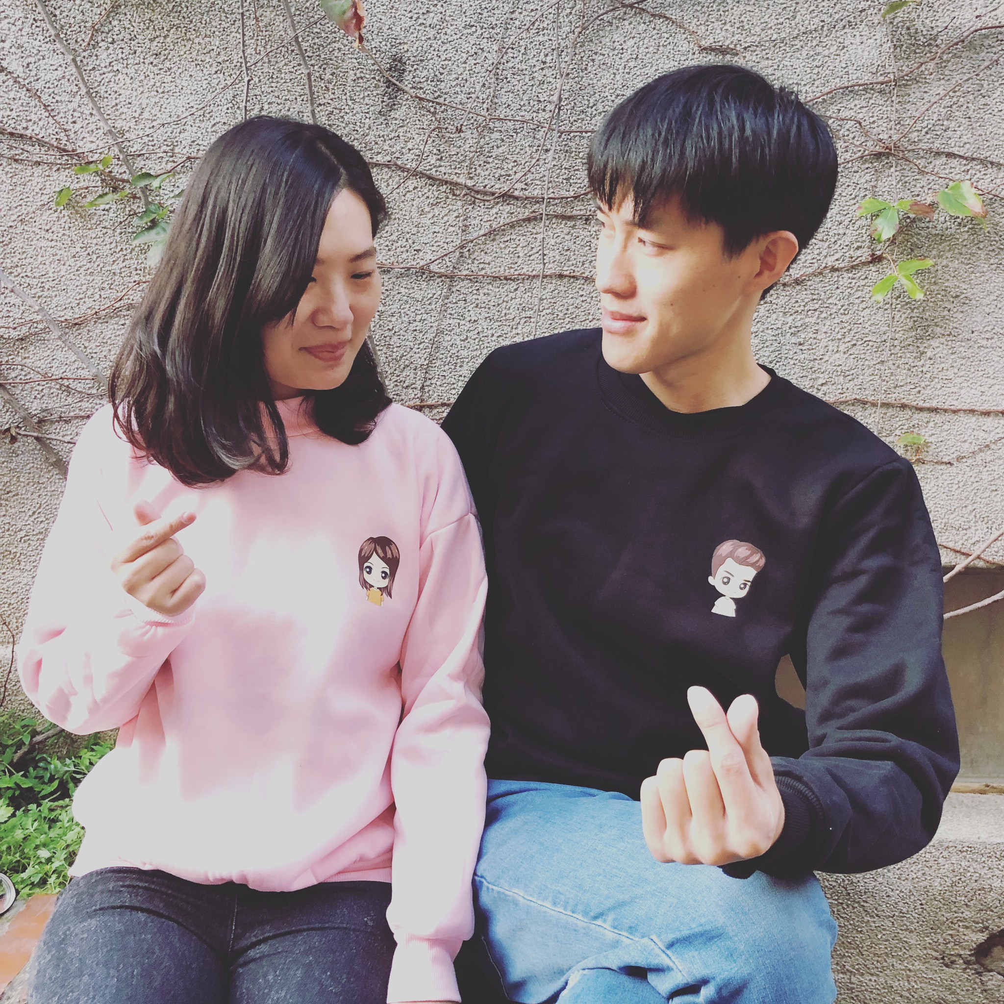 MiniGarden 青春情侶裝 實穿拍攝畫面